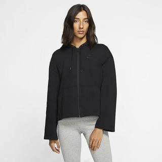 Hanorace Nike Sportswear Full-Zip Dama Negrii Gri Inchis | FVLY-94281